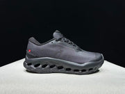 On Cloudsurfer Trail 2 Waterproof Trail Running Shoes, Black