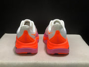 HOKA Skyward X Running Shoes – White, Orange & Pink