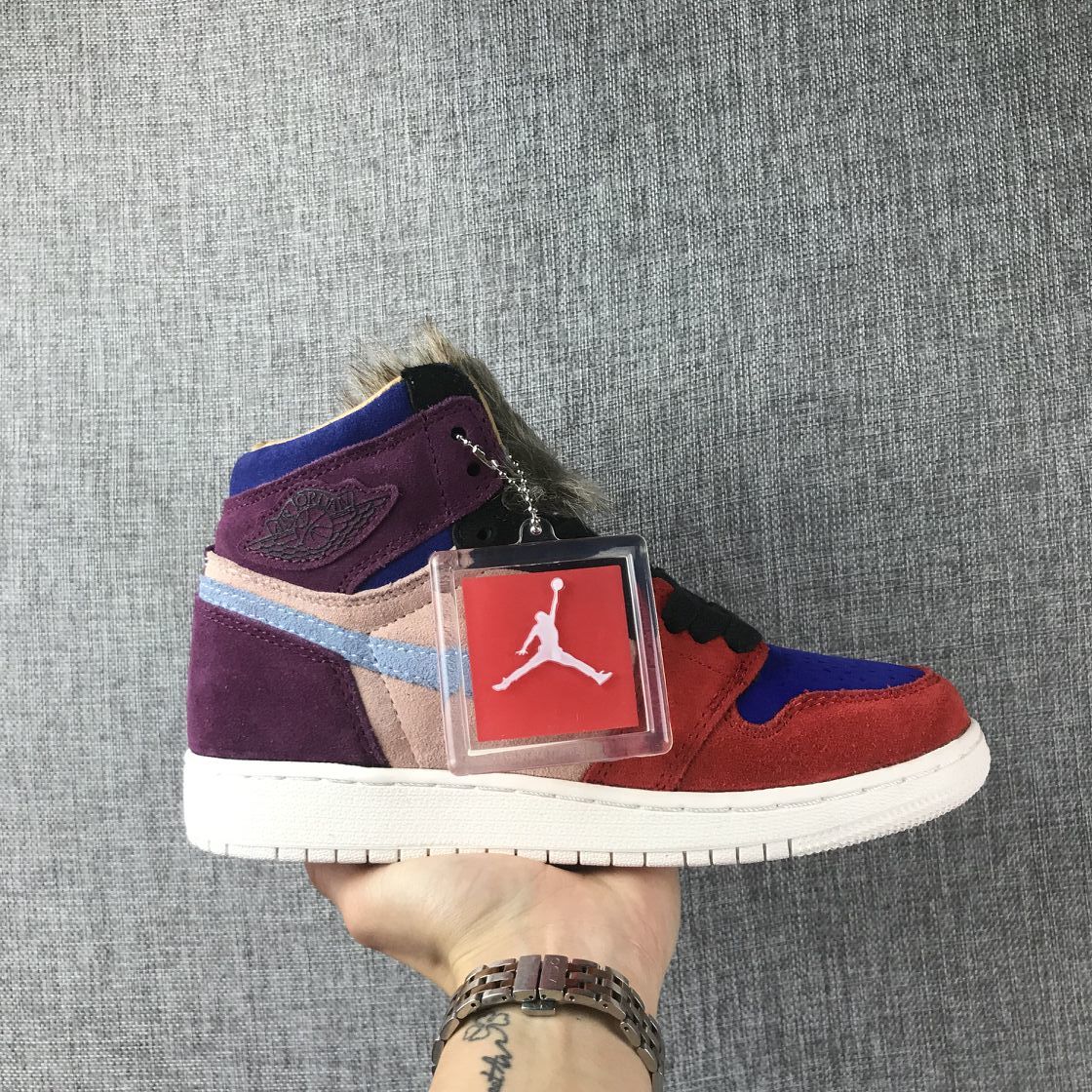 Air Jordan 1 High OG Christmas Red Multicolor Sneakers