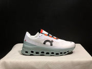 On Cloudmonster Sneakers in White and Blue