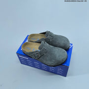 Birkenstock Boston Shearling Clog in Gray