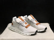 On Cloudnova 1 Sneakers in White Pearl