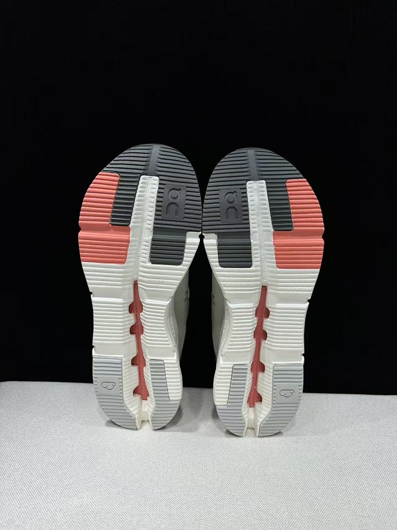 On Cloudnova Form 2 Sneakers in Green and Coral