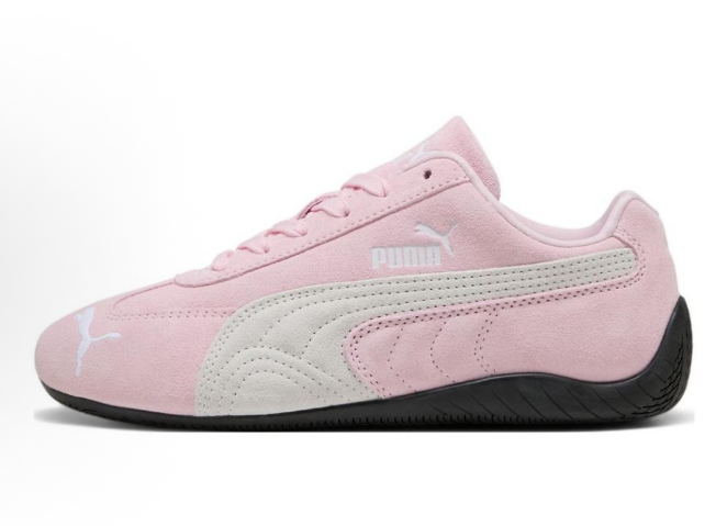Puma Speedcat Ballet Sneakers in Pink and White