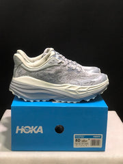 HOKA Stinson 7 Trail Running Shoes, Gray