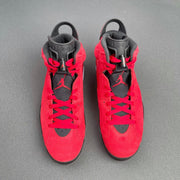 Air Jordan 6 Retro Toro Red and Black Sneakers CT8529-600