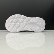 HOKA Clifton 9 White Running Sneakers
