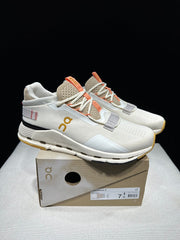 On Cloudnova 2 Sneakers in Ivory and Orange