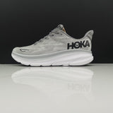 HOKA Clifton 9 Gray Running Shoes