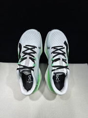 On Cloudboom Max Running Shoes, White and Green