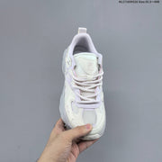 FILA FERN Low-Top Sneakers in Ivory and Lavender