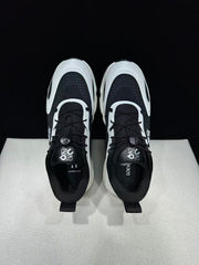 On x LOEWE Cloudventure 3.0 Black and White Sneakers