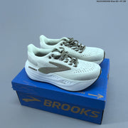 Brooks Glycerin Max Running Shoes in White and Grey