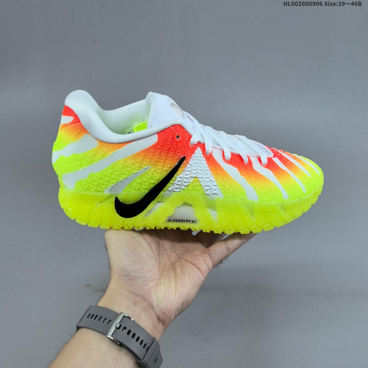 Nike Ja 3 EP Christmas Basketball Shoes White Volt Orange