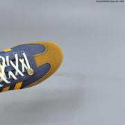 Adidas Originals Samba Sneakers Blue and Gold LA3985