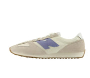 New Balance U471AA Low-Top Sneakers in Cream and Blue