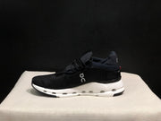 On Cloudnova 1 Black and White Sneakers