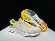 On Cloudnova Form 2 Sneakers in Beige and Yellow