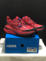 HOKA Stinson One 7 Trail Sneakers in Red