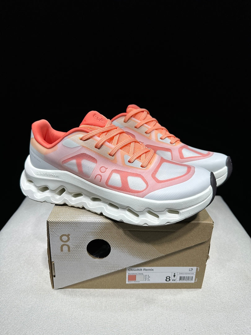 On Cloudtilt Remix Sneakers White Coral
