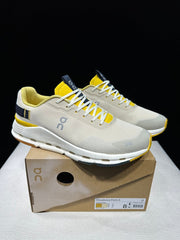 On Cloudnova Form 2 Sneakers in Beige and Yellow