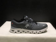 On Cloud X 4 Sneakers in Black and Dark Grey
