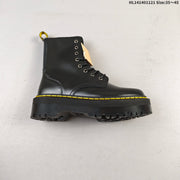 Dr. Martens 1057 Black Platform Lace-Up Boots