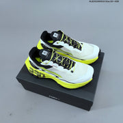 Kailas FUGA EX330 Trail Running Shoes, White and Neon Yellow