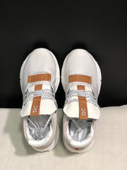 On Cloudnova 1 Sneakers in White Pearl