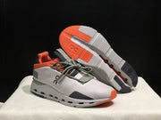 On Cloudnova 1 Sneakers, Silver and Orange