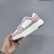 MLB Chunky Liner Low-Top Sneakers in Mauve and White