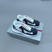 Prada America's Cup Low-Top Sneakers, Patent-Style Colorways