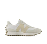 New Balance 327 Low-Top Sneakers in White and Beige