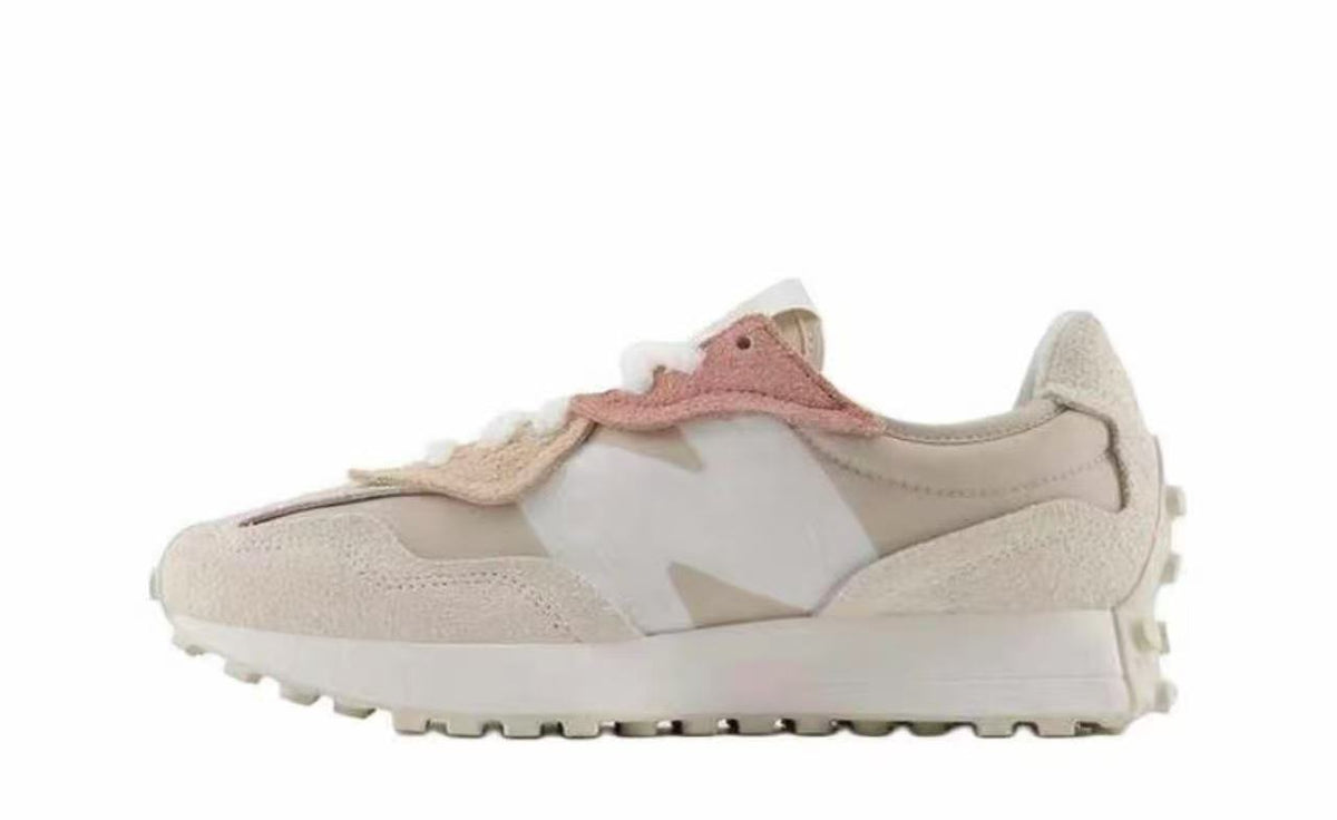 New Balance U327WTL Women's Sneakers in Beige and Pink