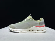 On Cloudnova Form 2 Sneakers in Green and Coral