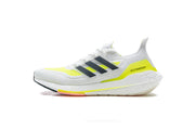 Adidas Ultraboost 21 Running Shoes FY0377 White Yellow