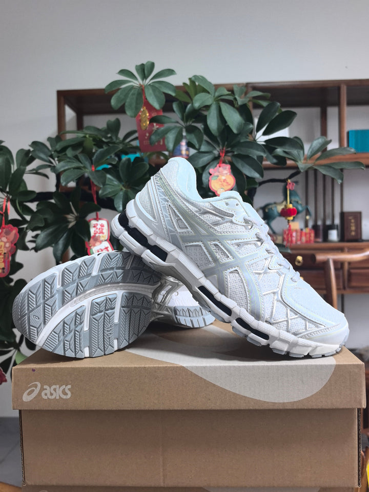 ASICS N2 Sneakers in Silver and White