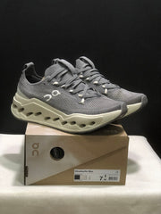 On Cloudsurfer Max Running Shoes, Asphalt Gray