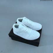 Jordan 1 Low OG Sneakers, White Multi-Color, 553558-146