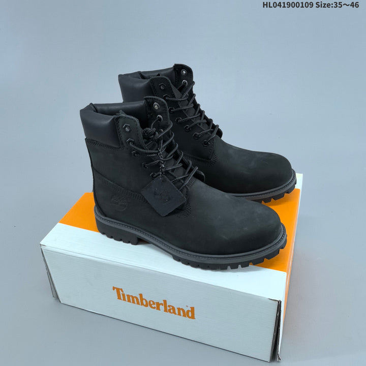 Timberland 6-Inch Lace-Up Boot in Wheat or Black