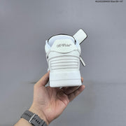 Off-White Arrows Low-Top Sneakers in White and Black