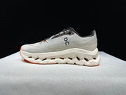 On Cloudtilt Sneakers in Gray and Apricot