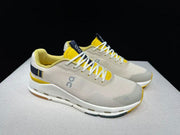 On Cloudnova Form 2 Sneakers in Beige and Yellow