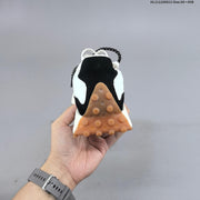 New Balance MS327KA1 Retro Lifestyle Sneakers, White and Black