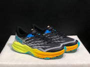 HOKA Speedgoat 5 Trail Running Shoes Black Gray