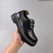 Dr. Martens Sinclair Black Platform Lace-Up Shoes