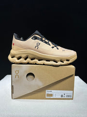 On Cloudtilt Sneakers in Brown and Black