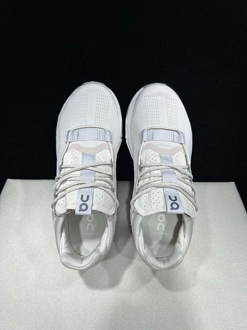 On Cloudnova 2 Sneakers in Light Gray