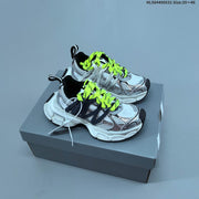 Balenciaga 3XL Low-Top Sneakers in Silver and Grey