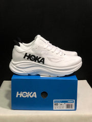 HOKA Clifton 10 White Running Shoes